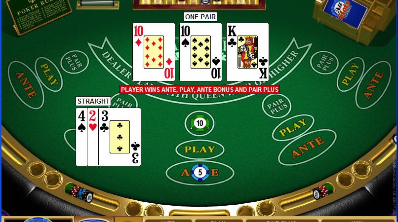 Play 3 card poker